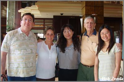 Darrell,Pam,Halen,Bob & Li Shuang